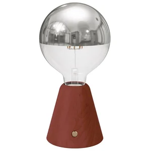 Creative Cables Lampe Portable Rechargeable Avec Ampoule Globe Argentée Cabless01 pas cher