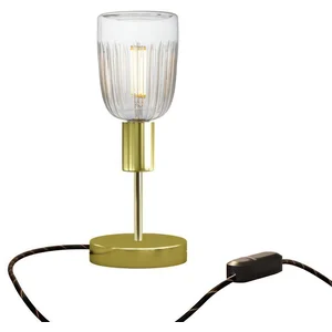 Creative Cables Lampe De Table En Métal Alzaluce Tiche Avec Prise à 2 Pôles-variateur pas cher