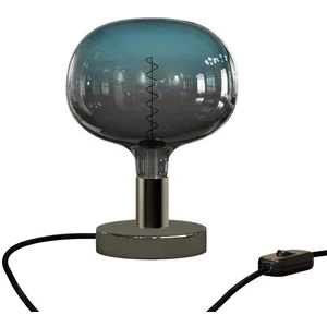 Creative Cables Lampe De Table En Métal Posaluce Cobble Avec Prise Bipolaire-interrupteur pas cher