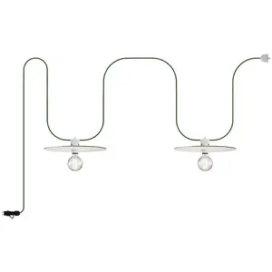 Creative Cables Guirlande Extérieure Portable Eiva Ip65 Eiva Ip65 Avec 2 écrans-avec BulbVendu parbricoinn