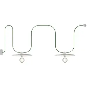 Creative Cables Guirlande Extérieure Eiva Ip65 Eiva Ip65 Avec 2 écrans Et Rosace-avec BulbVendu parbricoinn