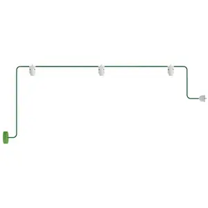 Creative Cables Guirlande Extérieure Eiva Ip65 Eiva Ip65 Avec 3 Lumières Et Rosace pas cher