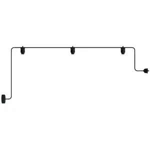 Creative Cables Guirlande Extérieure Eiva Ip65 Eiva Ip65 Avec 3 Lumières Et Rosace pas cher