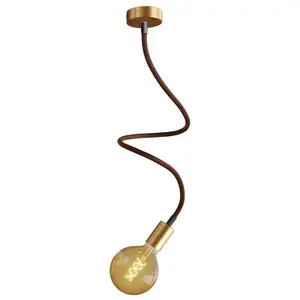 Creative Cables Plafonnier Ou Applique Creative Flex Avec Bulb 90 Cm pas cher
