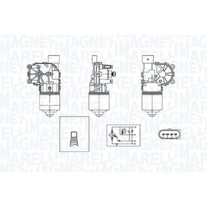 MAGNETI MARELLI Moteur d'essuie-glace pour FORD: Mondeo (Ref: 06437609... pas cher