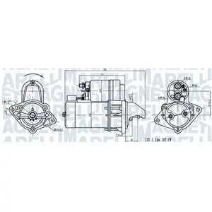 Magneti Marelli Startmotor / Starter pas cher