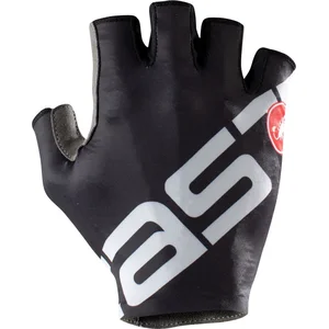 Castelli COMPETIZIONE 2 fietshandschoenen Light Black/Silver - Unisex - maat XS pas cher