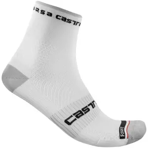 Castelli Fietssokken - Maat 36-39 - Mannen - wit/zwart