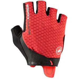 Castelli Gants Rosso Corsa Pro V pas cher