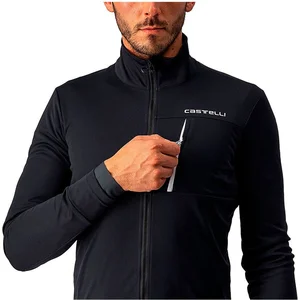 Comparateur de prix : CASTELLI Go Jacket Veste Homme, Light Black/White, L