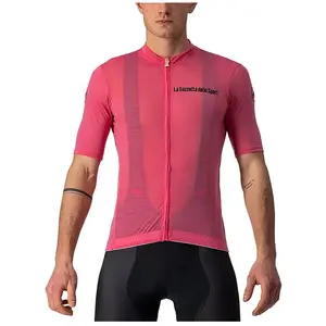 Castelli Giro d'Italia Fietsshirt korte mouwen Roze Heren - MAGLIA ROS...Vendu parbol
