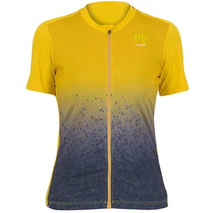 KARPOS T-shirt en jersey Verve Evo W pour femme, Citron curry/bleu ombré, M pas cher