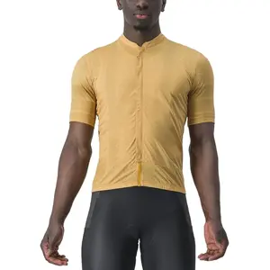 CASTELLI Unlimited Terra Jersey T-shirt de cyclisme pour homme, Jaune (Honey), LVendu paramazon