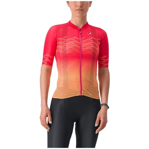 CASTELLI T-shirt femme, Hibiscus/Soft Orange, MVendu parbikeinn