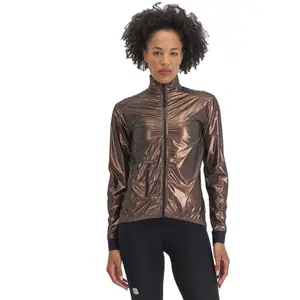 Sportful Giara W Packable Jacket - Metal Bronze pas cher