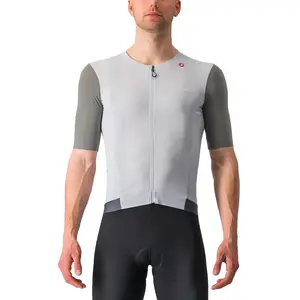 CASTELLI Prix Black Jersey T-Shirt Homme, Silver Gray/Sedona Sage, XXLVendu paramazon