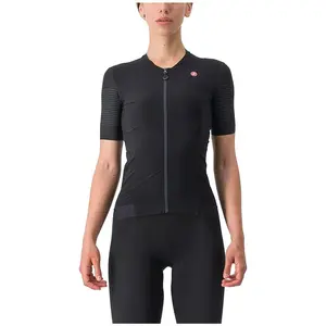 CASTELLI Prix W Jersey T-Shirt Femme, Light Black, SVendu parbikeinn