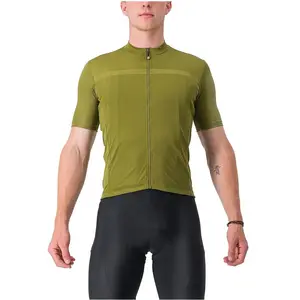Castelli Classifica Jersey Met Korte Mouwen Groen S Man pas cher