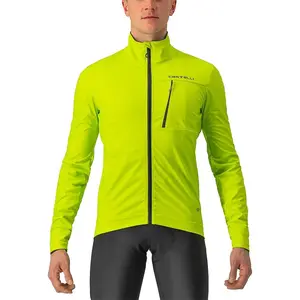 CASTELLI Go Jacket Veste Homme, ELECTRIC LIME/BLACK, XLVendu parbikeinn