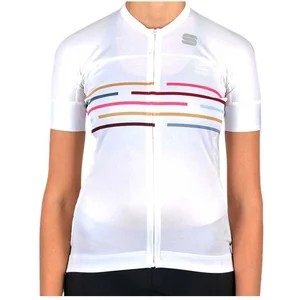 Sportful VELODROME Fietsshirt Korte Mouwen Dames White - Vrouwen - maat SVendu parbol