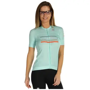 Sportful Fietsshirt Korte mouwen voor Dames Groen - SF Diva W Short Sl...Vendu parbol