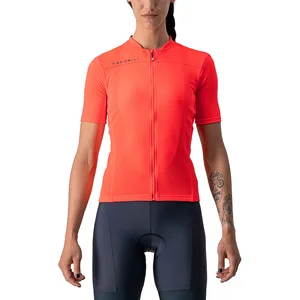 CASTELLI T- Shirt Femme, Brilliant Pink/Dark Steel Blue, XS
