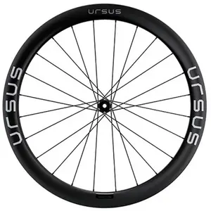 Ursus Roue Avant De Route Proxima R Team 50 Mm Cl Disc Ceramic Tubeles...