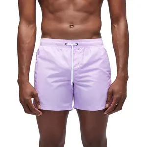Sundek Short De Bain Iconic Taffeta Stretch Waist pas cher