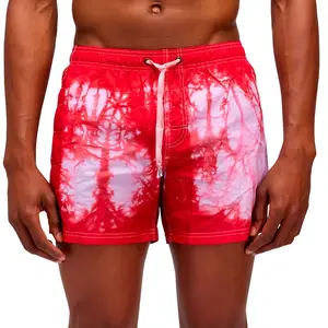 Sundek Short De Bain Elastic Waist Iconic Taffeta Goldenwave Special Edition pas cher