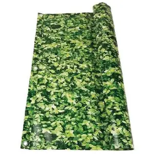 1 X HAIE PVC GR/MQ 450 H.CM 90 L.MT 6 + CORDE COUVERCLE DE BALCON ÉTOILES IMPRIMÉES pas cher