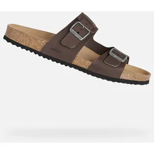 Geox Sandales Geox Sandal Ghita Homme Marron - 45 pas cher
