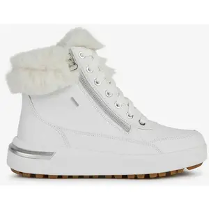 Geox D Dalyla B Abx, Bottes de neige pour femme, Blanc, 37 EU
