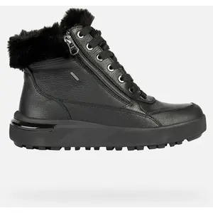Geox D Dalyla B Abx, Bottes de neige pour femme, Noir, 37 EU