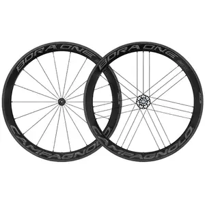 Campagnolo Roue Avant De Route Bora Ultra 35 Dark Tubular + Br-bo500x1 pas cher