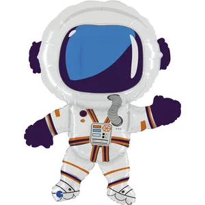 Ballon en aluminium Astronaute - JOUR DE FETE - 91 cm - Décoration de fête - Anniversaire - Enfant pas cher