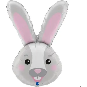 GRABO Ballon Aluminium 79 cm - Tete de lapin pas cher
