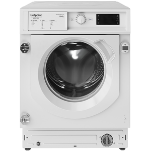 Lave-linge séchant - HOTPOINT - BIWDHG861485EU - 8 kg lavage - 6 kg sé... pas cher