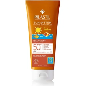 Zonnemelk voor kinderen Rilastil Sun System Spf 50+ (200 ml) pas cher