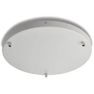 BONETTI ILLUMINA Rosace Rosace multicâbles en fer blanc diamètre 40 à 3 trous H.3 d.40 BL290-PL3-DM40-BCO pas cher