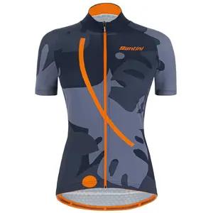 Santini Maillot à Manches Courtes Giada Maui pas cher