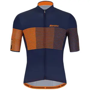 Santini Maillot à Manches Courtes Tono Freccia pas cher