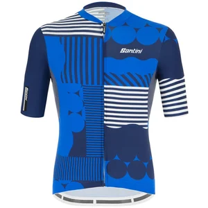 Santini Maillot à Manches Courtes Delta Optic pas cher