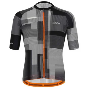 Santini Maillot à Manches Courtes Karma Kinetic pas cher