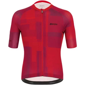 Santini Maillot à Manches Courtes Karma Kinetic pas cher