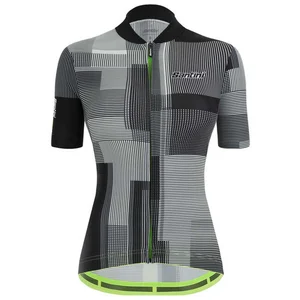 Santini Maillot à Manches Courtes Delta Kinetic pas cher