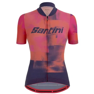 Santini Maillot à Manches Courtes Forza pas cher