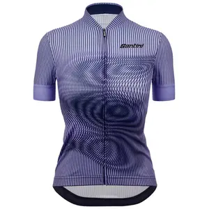Santini Maillot à Manches Courtes Delta Vortex pas cher