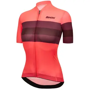 Santini Maillot à Manches Courtes Eco Sleek Bengal pas cher