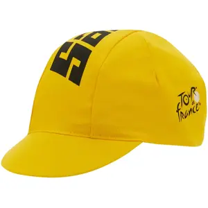 Casquette de cyclisme Santini Tour de France - Jaune - Adulte - Homme