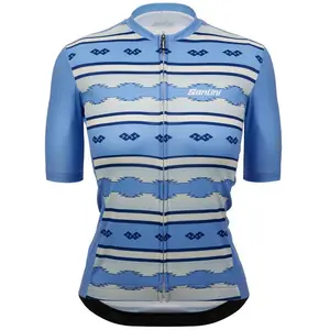 Santini Maillot à Manches Courtes Pendelton pas cher